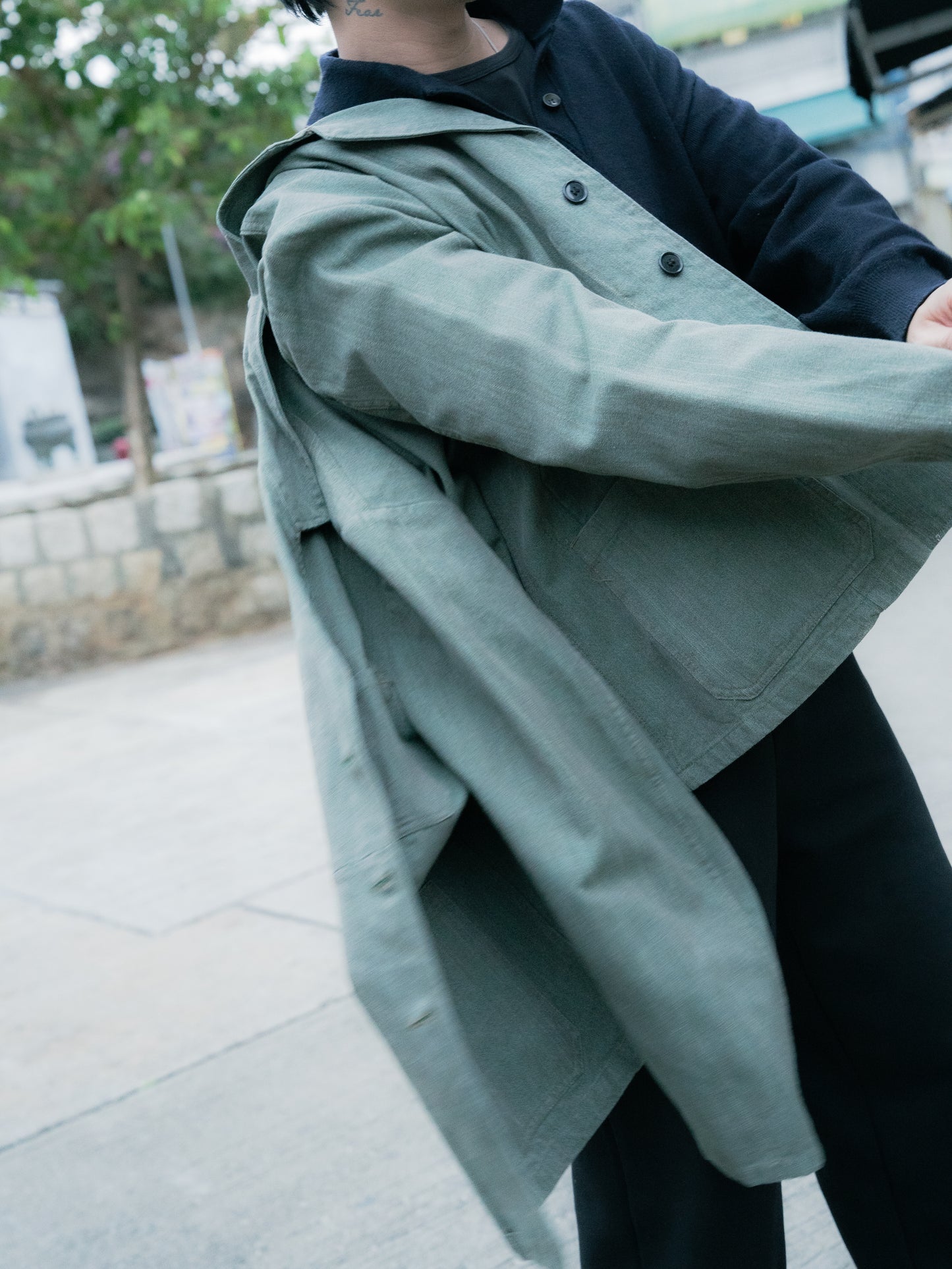 1950-60s Swedish Prisoner Work Jacket