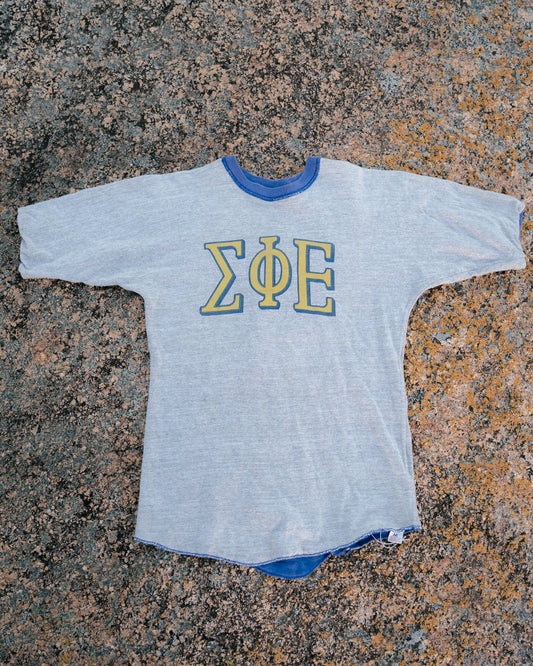 1960s Sigma Phi Epsilon Reversible Football Tee
