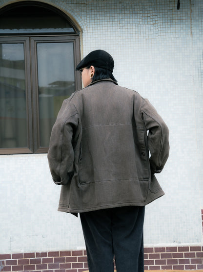 ~1950s French Pique Hunting Jacket