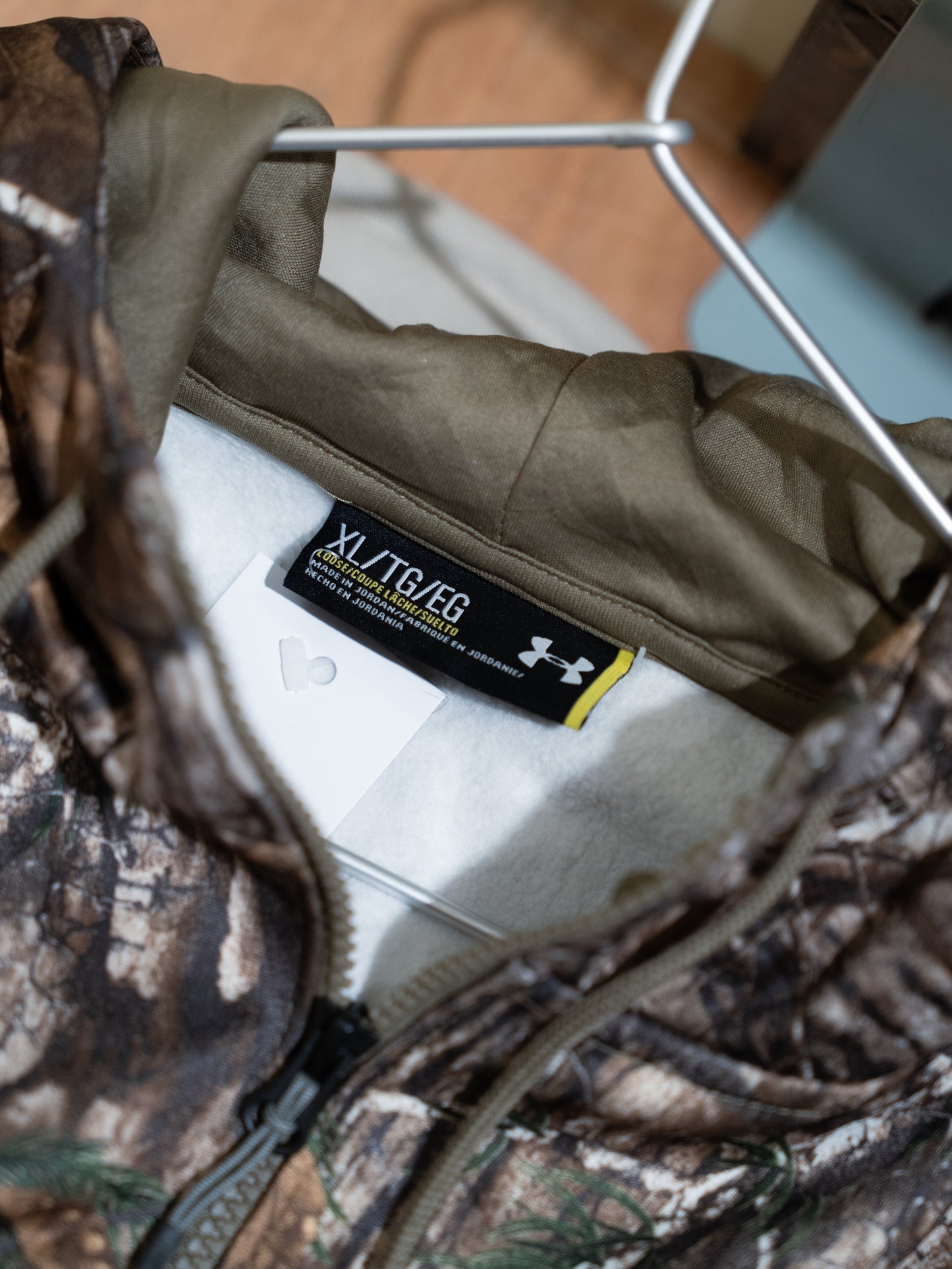 2000s "UNDER ARMOUR" REALTREE XtraⓇ Storm 1 Hooded Zip Up