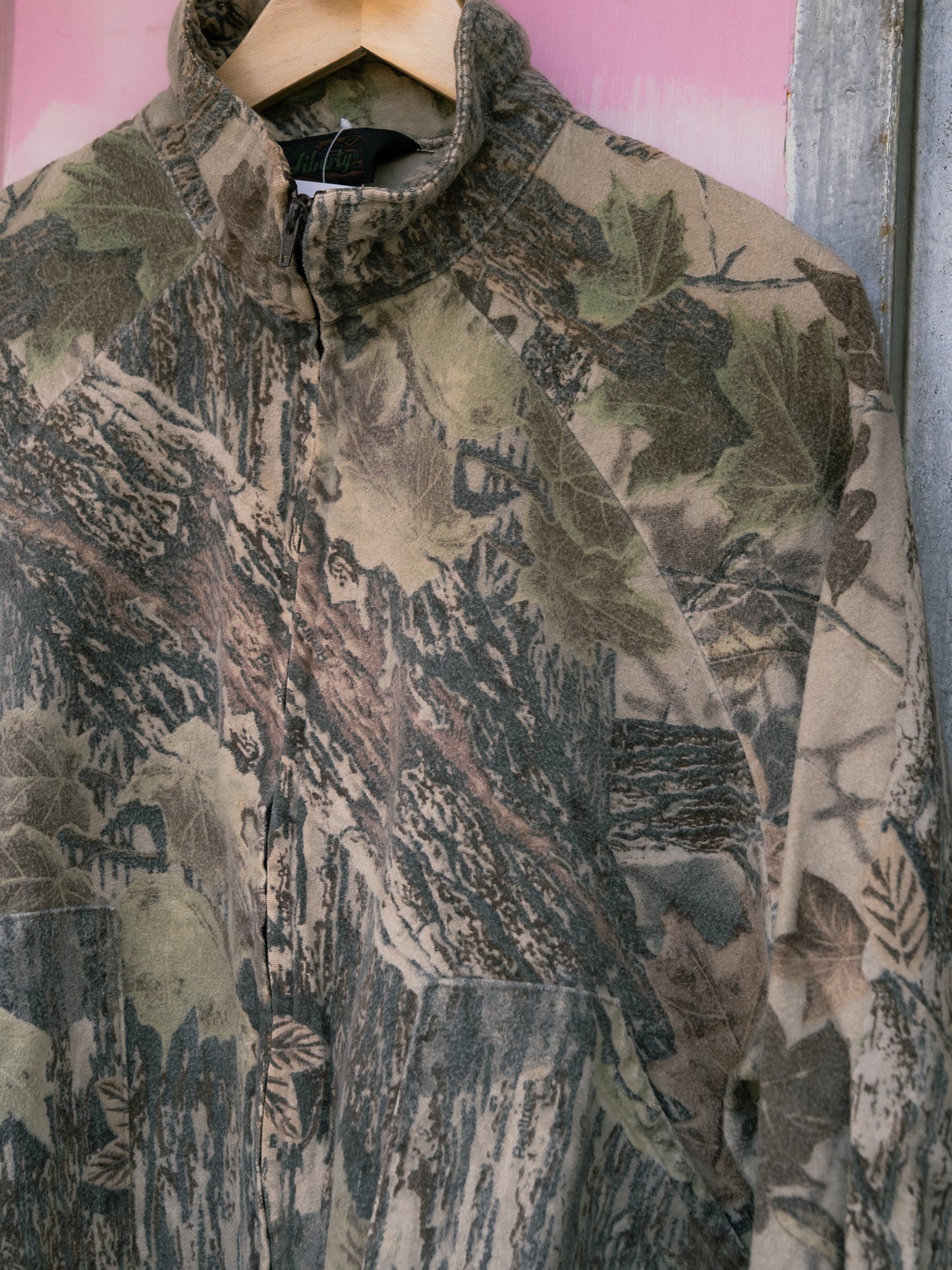 "LIBERTY" REALTREE Camo Zip Up Jacket