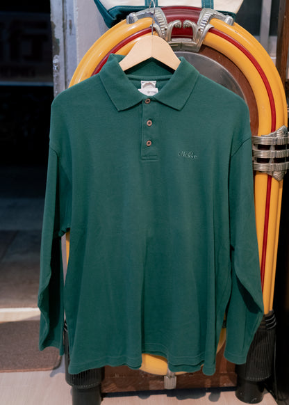 "ELLESSE" Long Sleeve Polo Shirt