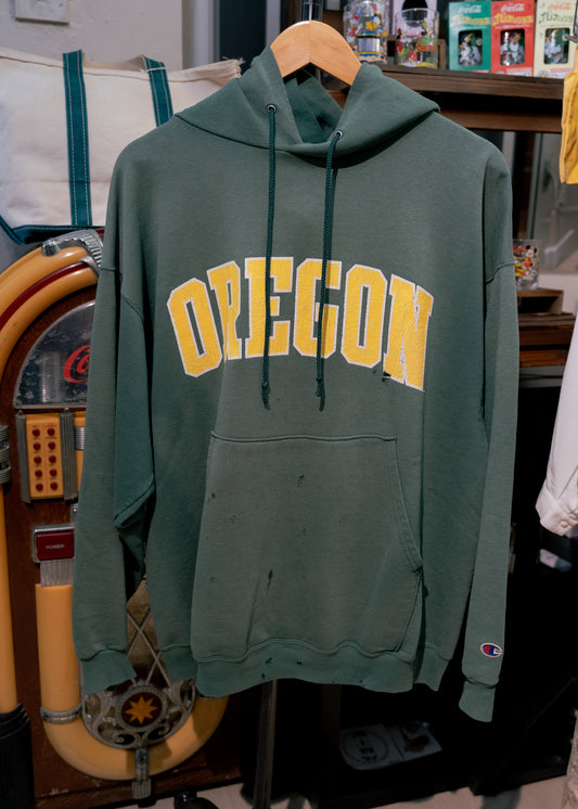 Late 1990s - Early 2000s "CHAMPION" Hooded Sweatshirt