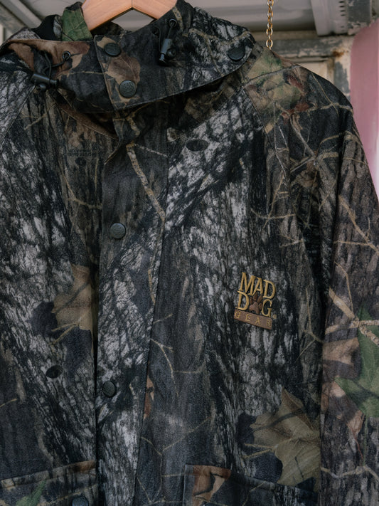 "MAD DOG GEAR" Tree Camo Fleece Zip Jacket
