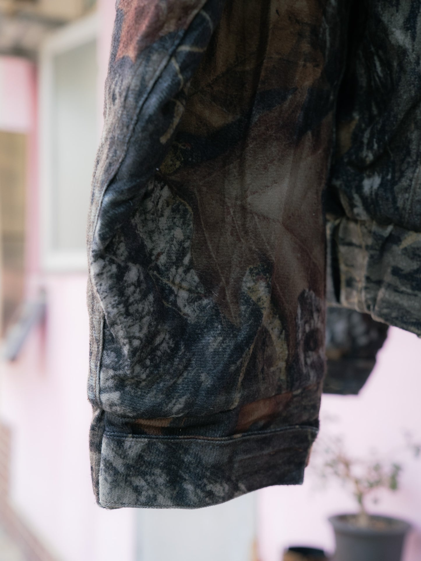 "MAD DOG GEAR" Tree Camo Fleece Zip Jacket