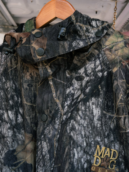 "MAD DOG GEAR" Tree Camo Fleece Zip Jacket