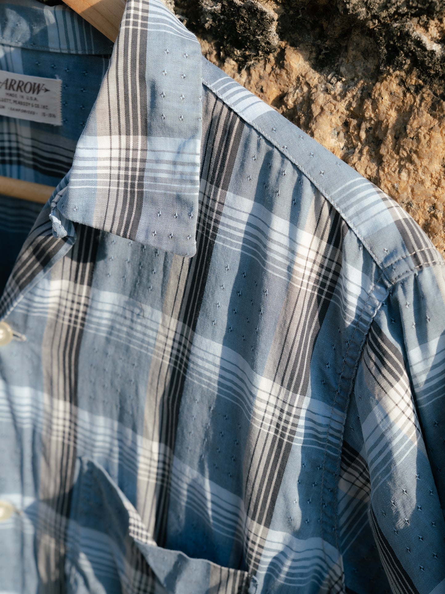 1960s "ARROW" Loop Collar Shirt