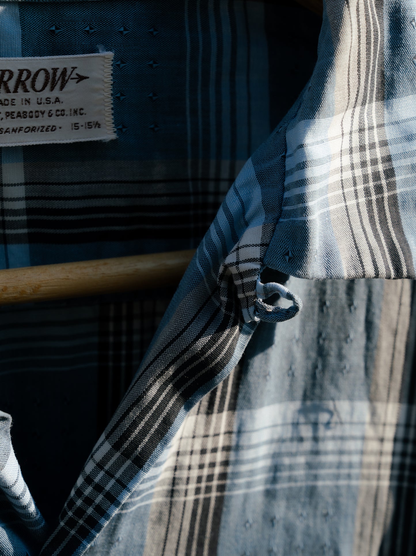 1960s "ARROW" Loop Collar Shirt