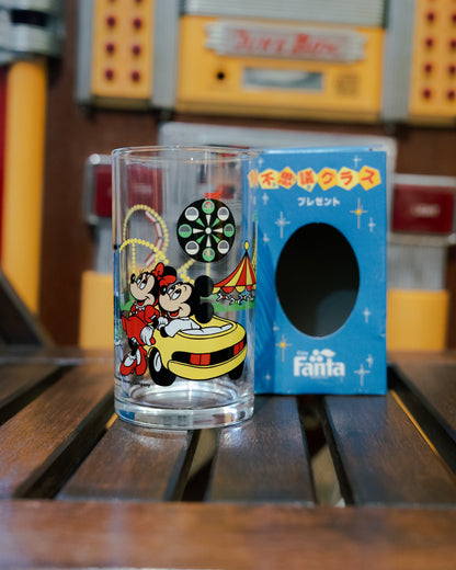 FANTA x Disney Adventure Park Glass Cup with box