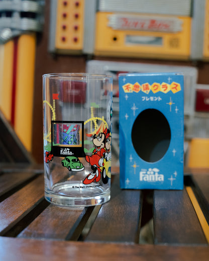 FANTA x Disney Adventure Park Glass Cup with box