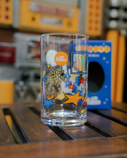 FANTA x Disney Disco Glass Cup with box