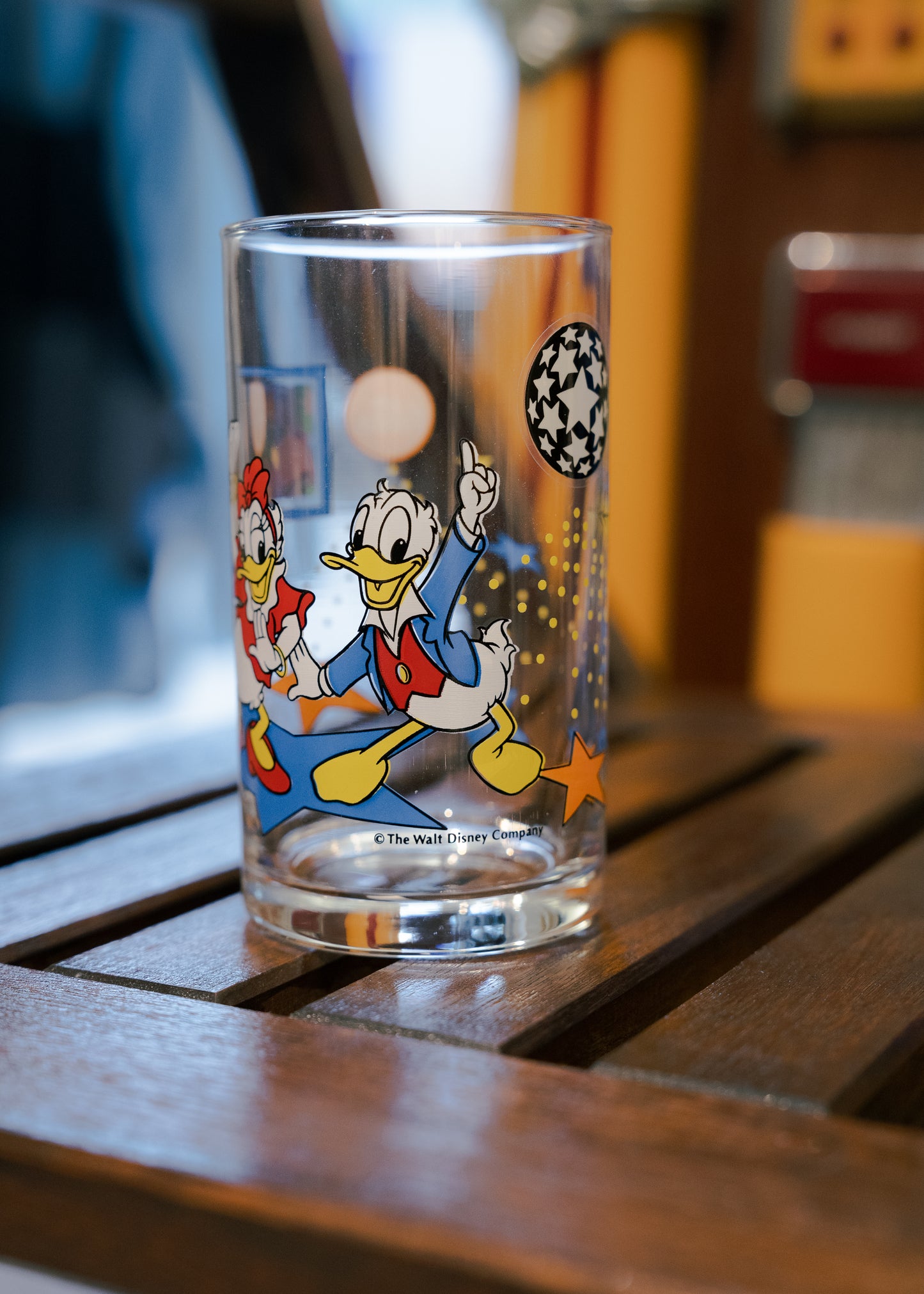 FANTA x Disney Disco Glass Cup with box