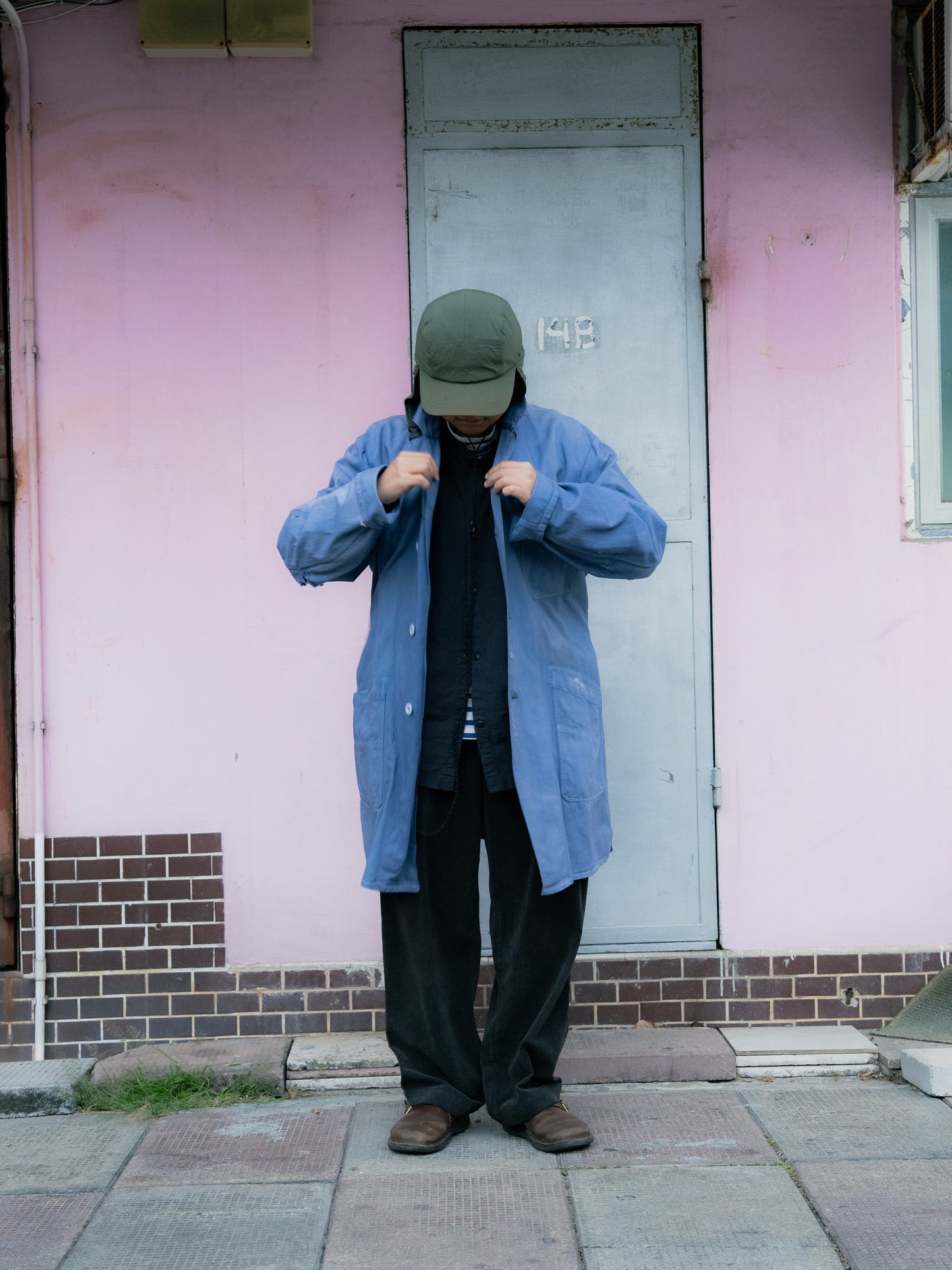 1960年代のヨーロッパ製オーバーダイダスターコート