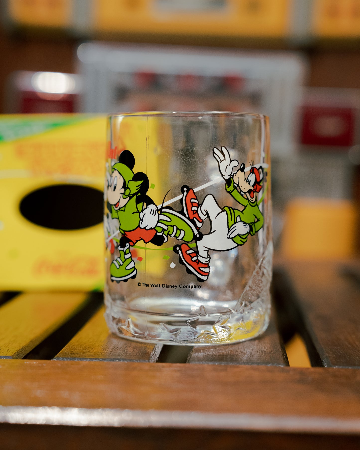 ~1980s COCA-COLA x Disney ”Excellent“ Victory Mug with box