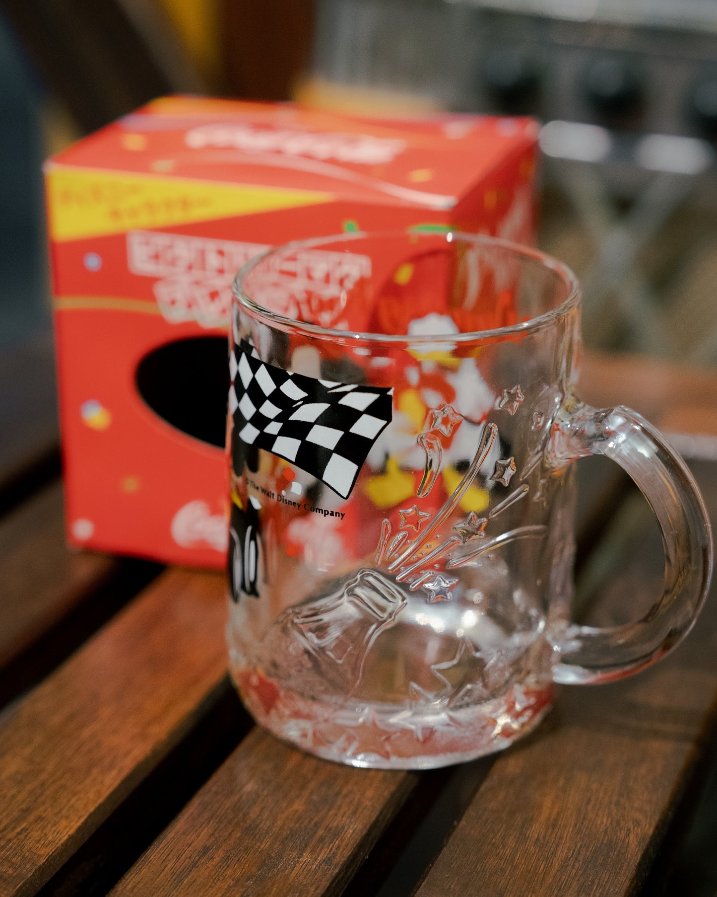 ~1980s COCA-COLA x Disney ”Winning Run“ Victory Mug with box