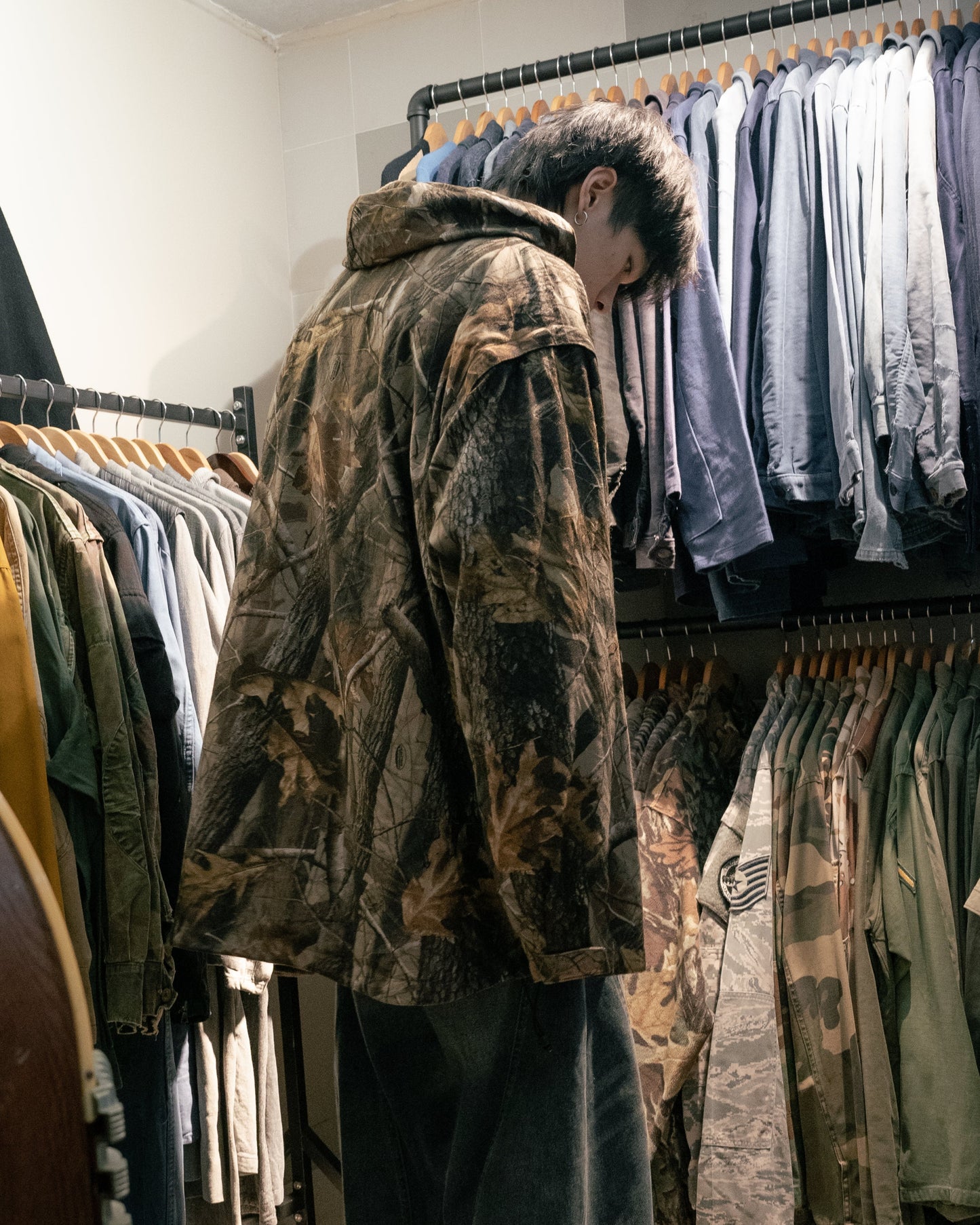 "STEARNS" REALTREE Hardwood Warp Knit Hooded Jacket
