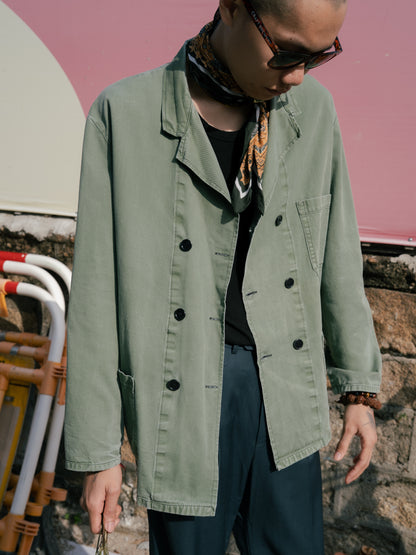 1960s Dutch "HAEN" Double Breasted Work Jacket