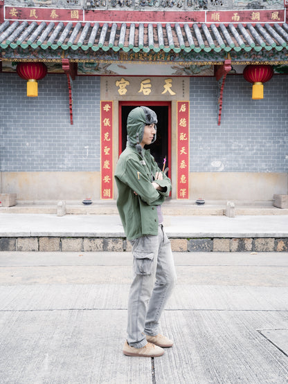 1960s U.S. Army OG-107 Type 1 Fatigue Shirt