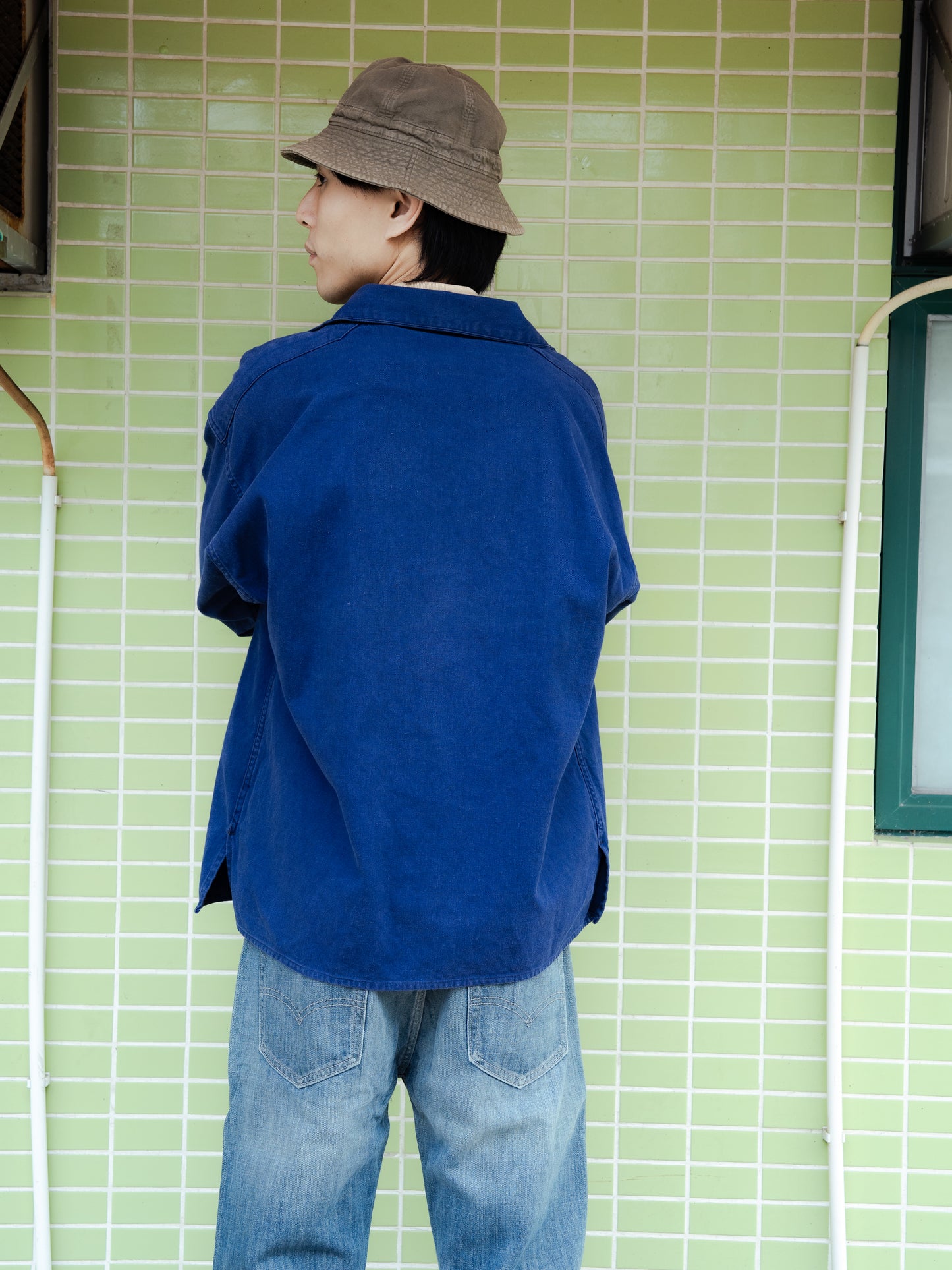 1950's French "LE BUCHEUR" Fisherman Smock