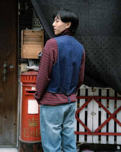 "REINE BAUMWOLLE" German Denim Vest