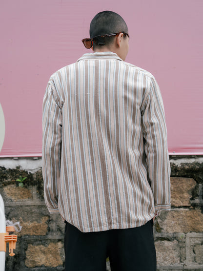 1950-60s Bulgarian Military Pajama Shirt