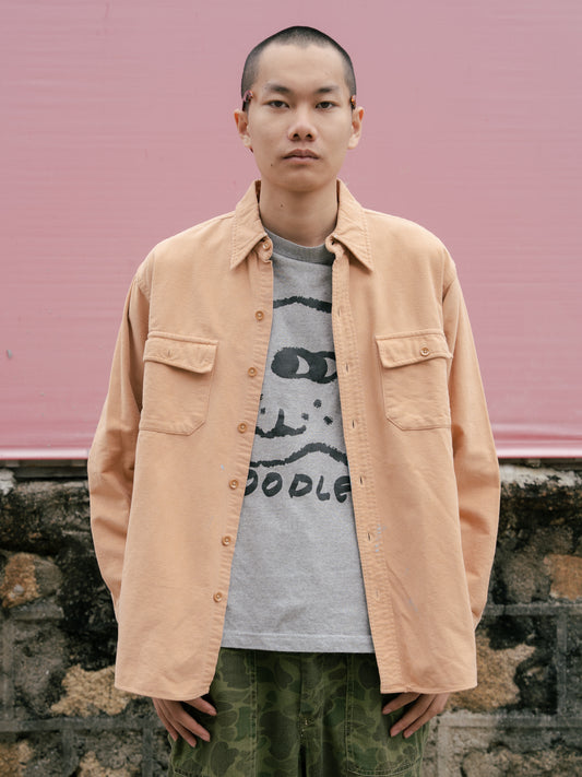 "L.L BEAN" Chamois Cloth Long Sleeve Shirt