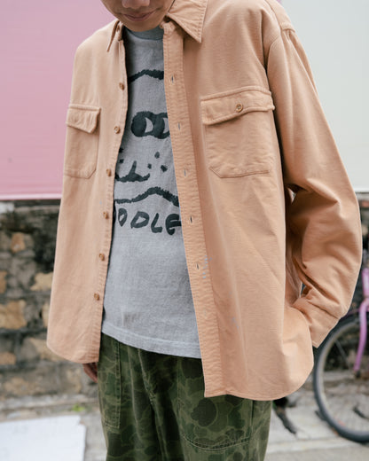 "L.L BEAN" Chamois Cloth Long Sleeve Shirt