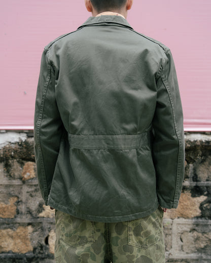 1960-70s French Military Lapeled Work Jacket