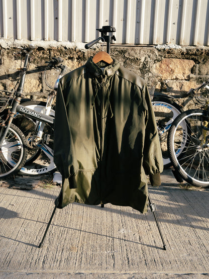 Italian Army Nylon Raincoat - Early Model Deadstock