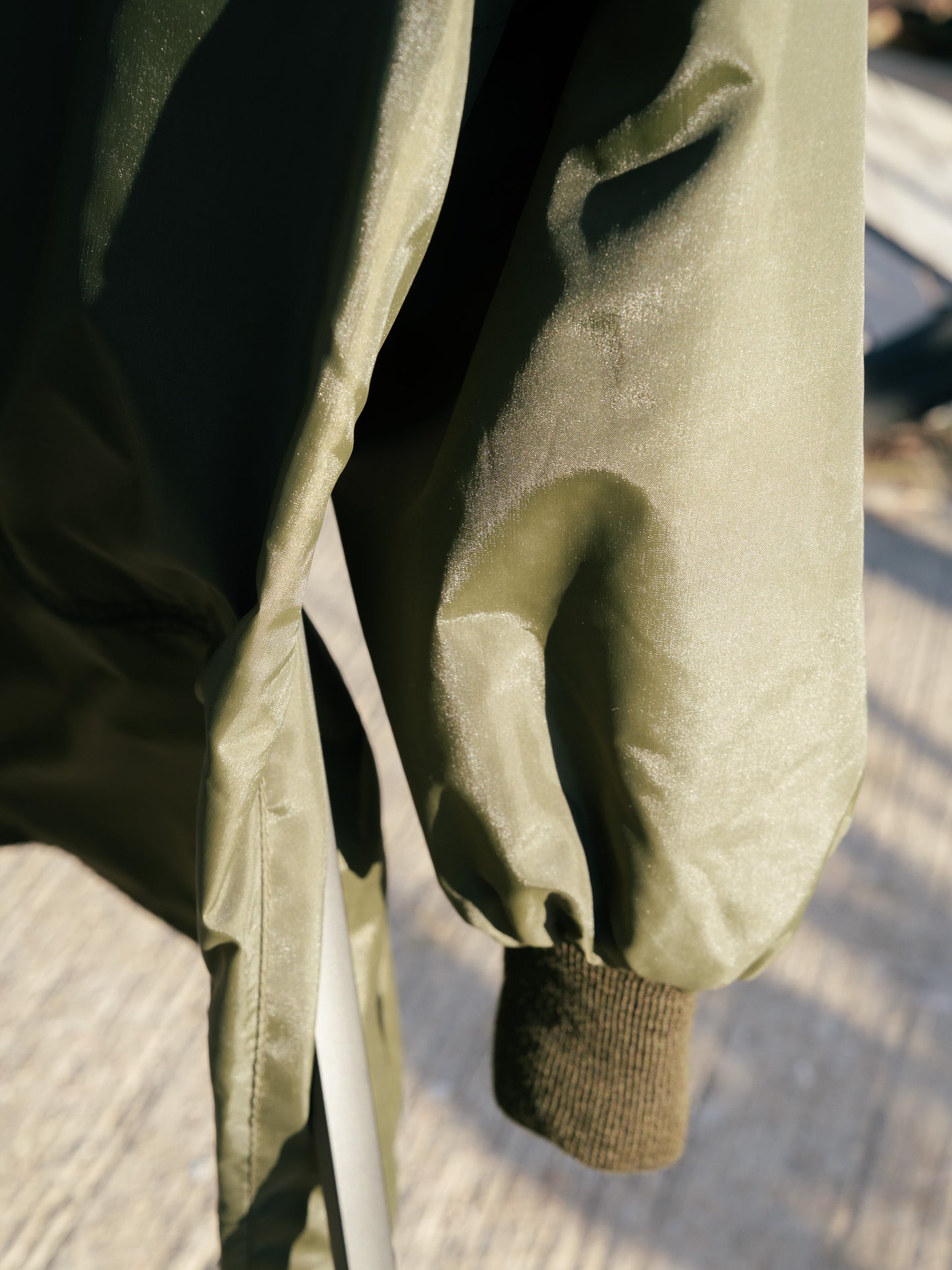 Italian Army Nylon Raincoat - Early Model Deadstock