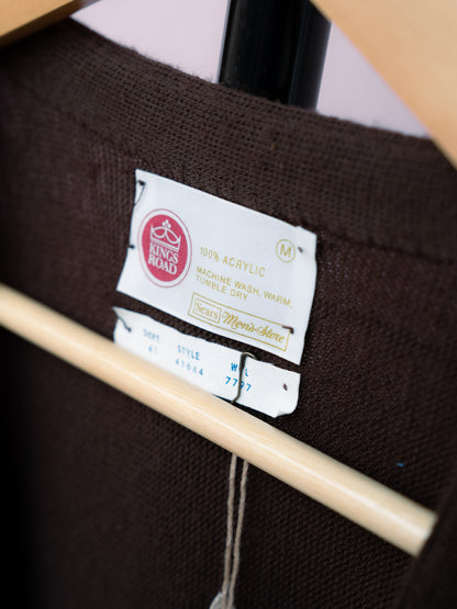 1980s ”SEARS“ Acrylic Button Up Cardigan