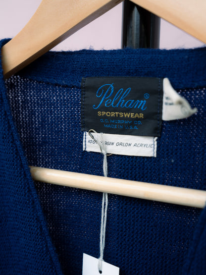 1960年代の「ペルハム・スポーツウェア」アクリルカーディガン