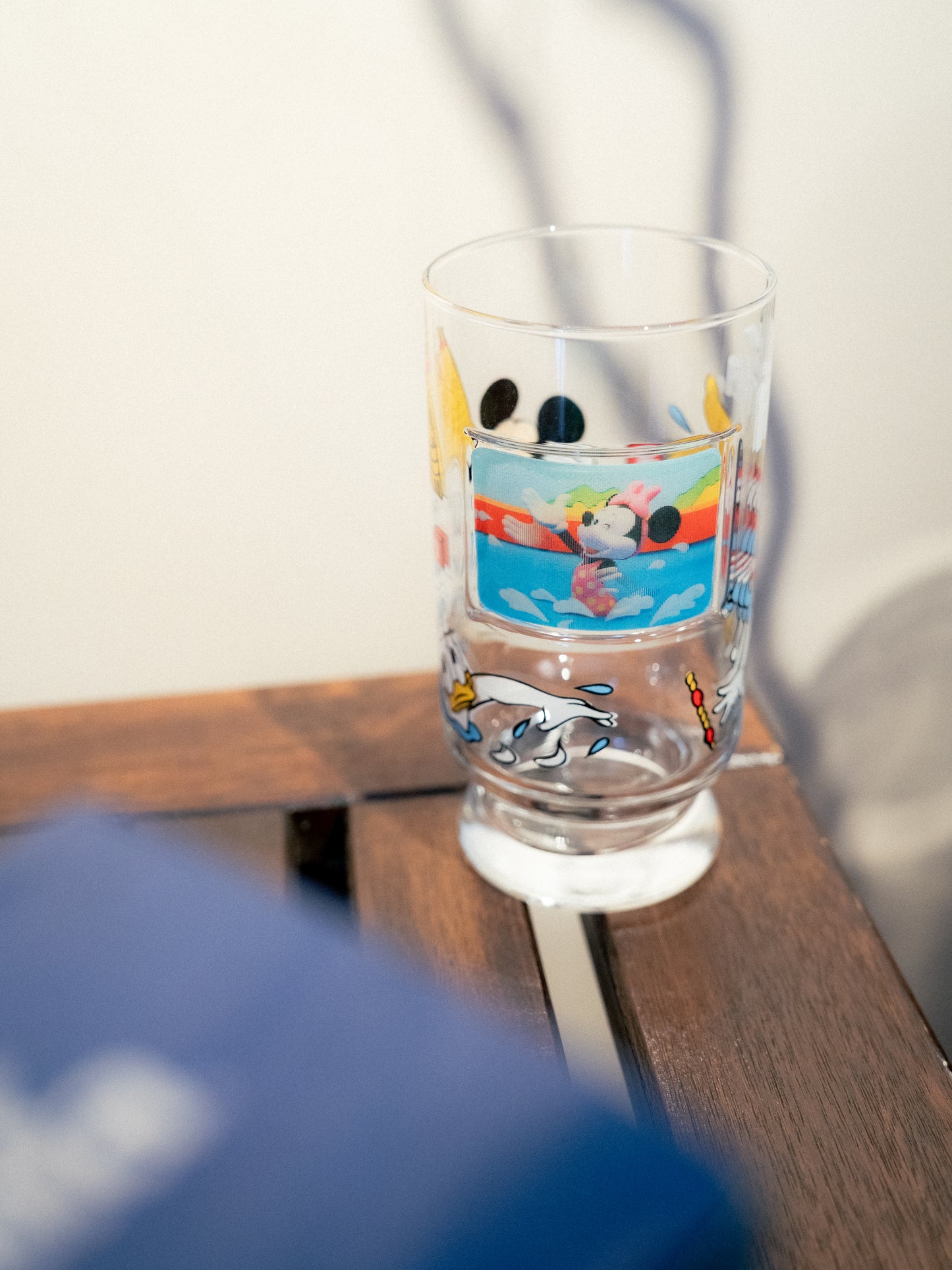 FANTA x DISNEY Swimming Race Novelty Glass Tumbler with box