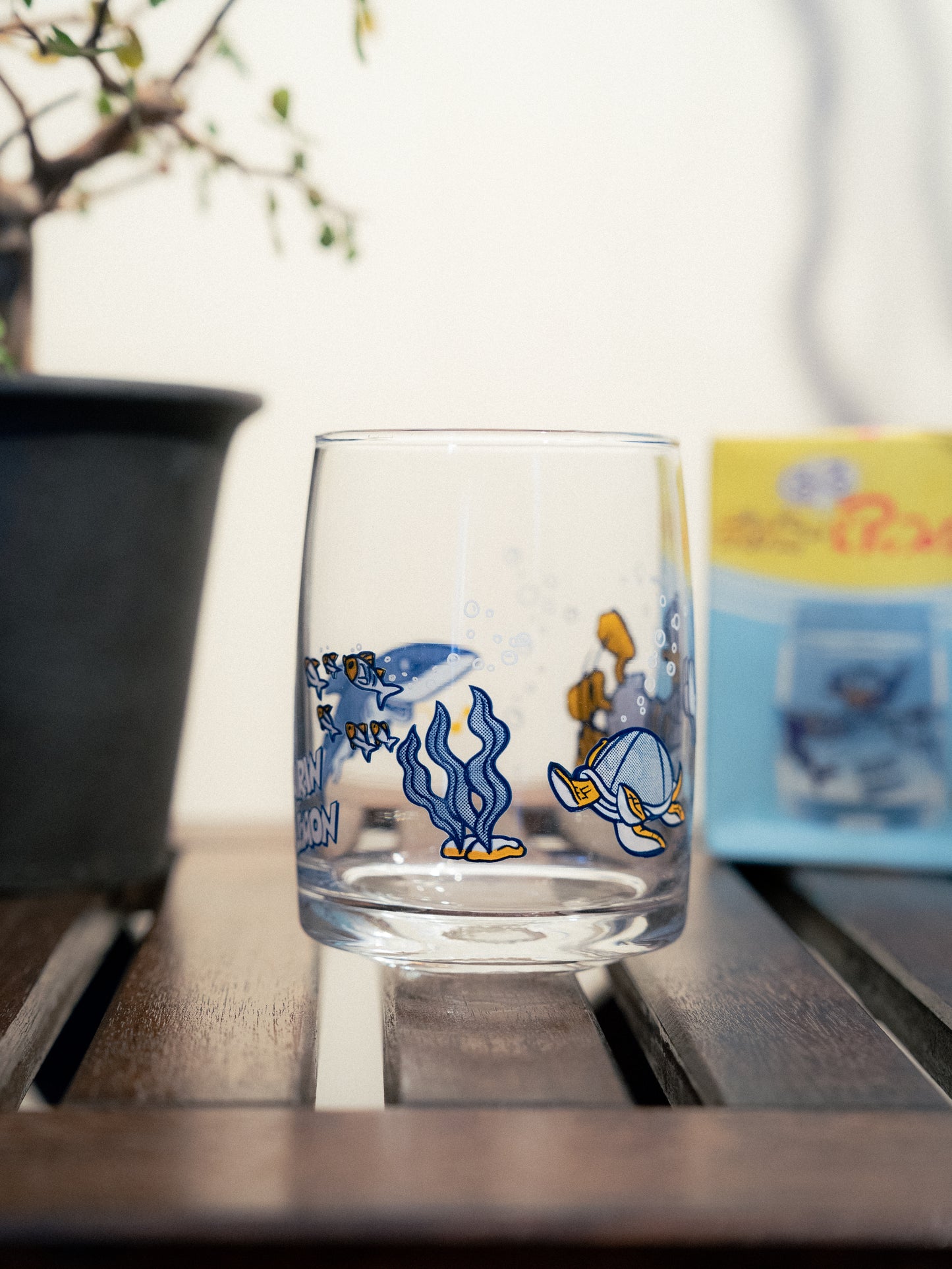KIRIN LEMON x DISNEY Donald Duck & Sea Glass Swing Tumbler With Box