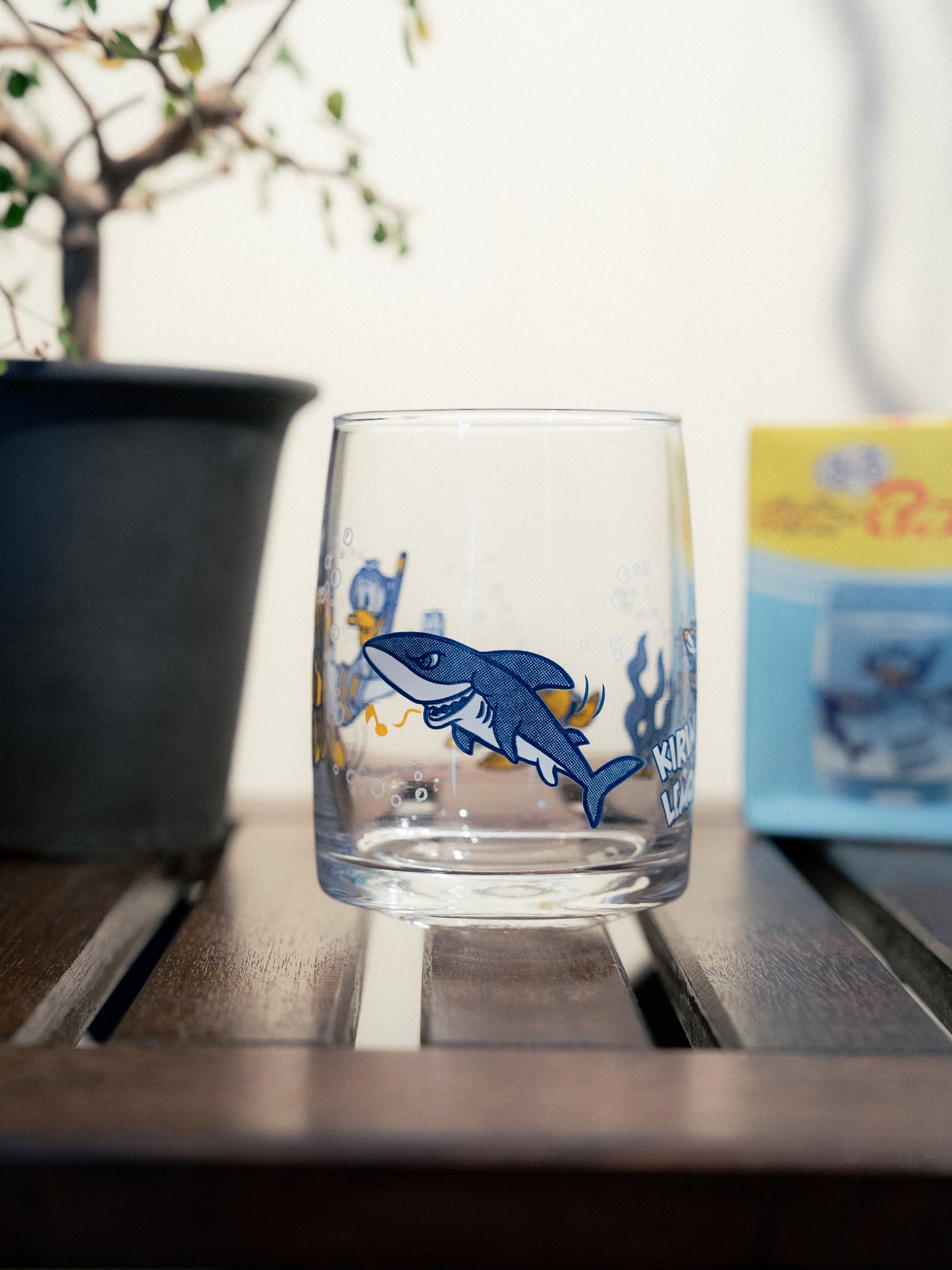KIRIN LEMON x DISNEY Donald Duck & Sea Glass Swing Tumbler With Box