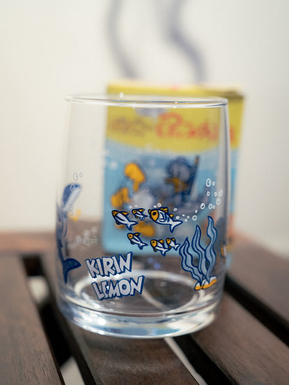 KIRIN LEMON x DISNEY Donald Duck & Sea Glass Swing Tumbler With Box
