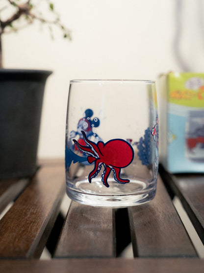 KIRIN LEMON x DISNEY Mickey Mouse & Sea Glass Swing Tumbler With Box