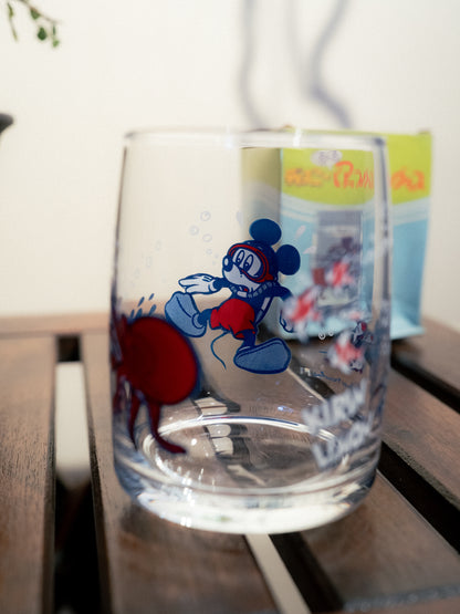 KIRIN LEMON x DISNEY Mickey Mouse & Sea Glass Swing Tumbler With Box