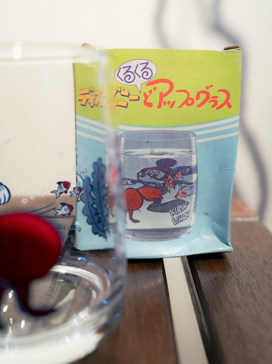 KIRIN LEMON x DISNEY Mickey Mouse & Sea Glass Swing Tumbler With Box