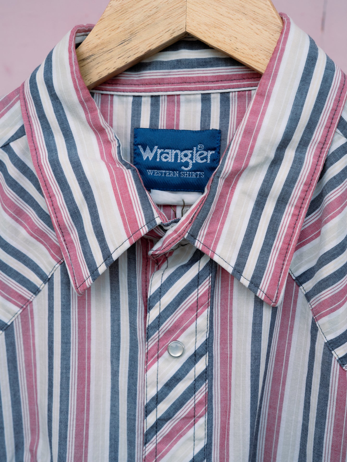 "Wrangler" Pearl Snap Short Sleeve Shirt