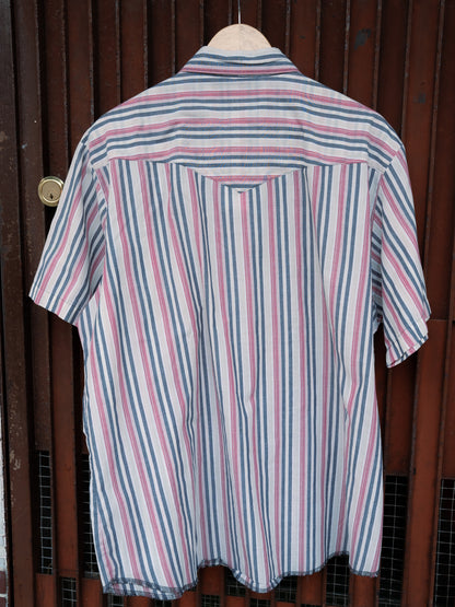 「Wrangler」珍珠按扣短袖襯衫