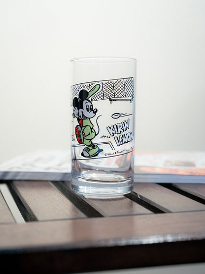 KIRIN LEMON x DISNEY Glass Tumbler Cup