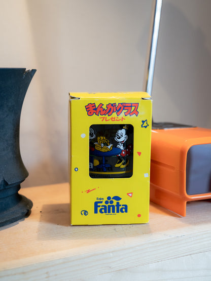 FANTA x DISNEY Comic Glass Tumbler まんがグラス - Yellow Box