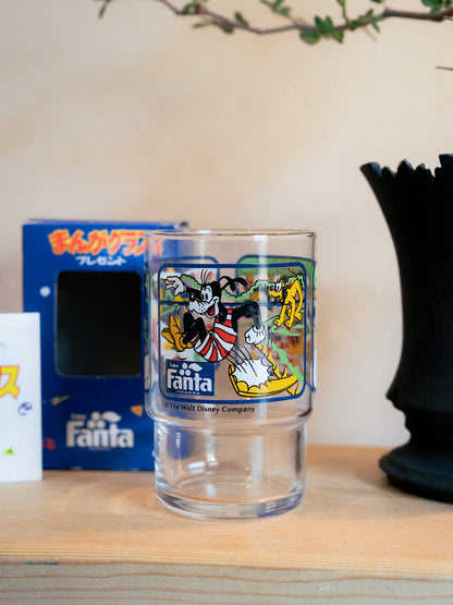 FANTA x DISNEY Comic Glass Tumbler まんがグラス - Blue Box