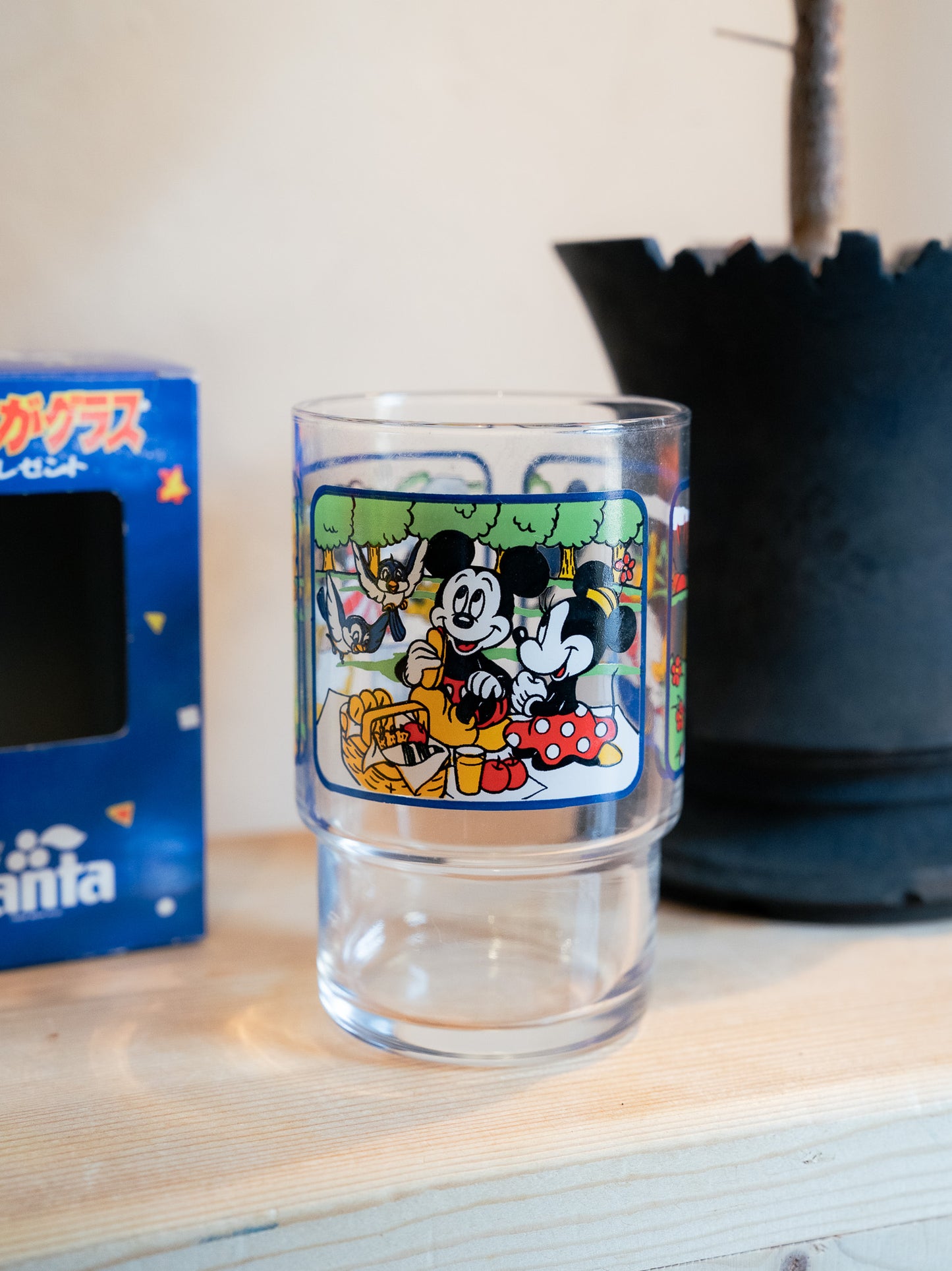 FANTA x DISNEY Comic Glass Tumbler まんがグラス - Blue Box