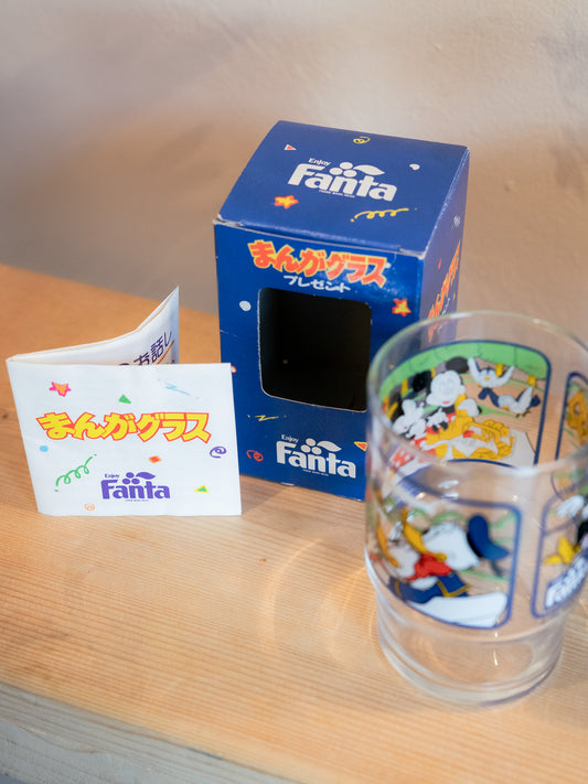 FANTA x DISNEY Comic Glass Tumbler まんがグラス - Blue Box