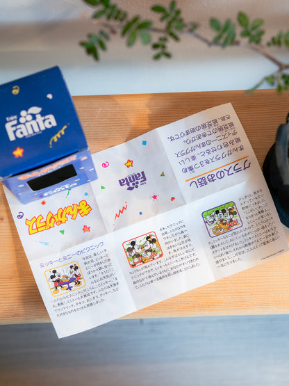 FANTA x DISNEY Comic Glass Tumbler まんがグラス - Blue Box