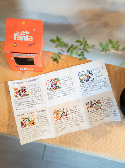 FANTA x DISNEY Comic Glass Tumbler まんがグラス - Red Box