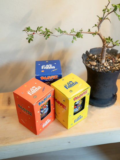 FANTA x DISNEY Comic Glass Tumbler まんがグラス - Blue Box