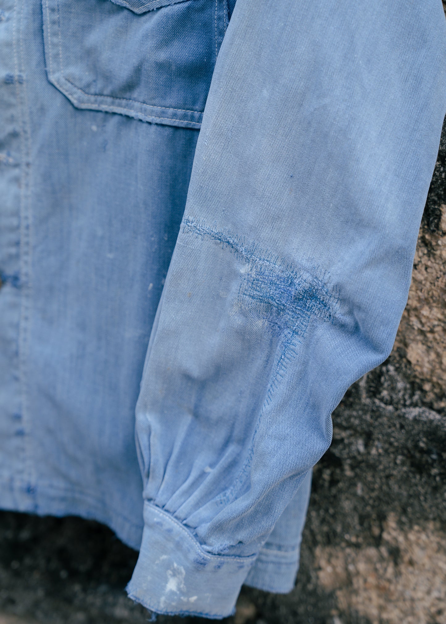 1920-30s Indigo Work Jacket